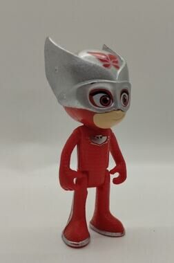 Just Play: PJ Masks Turbo Blast Racers - Owl Glider - Owlette Figure